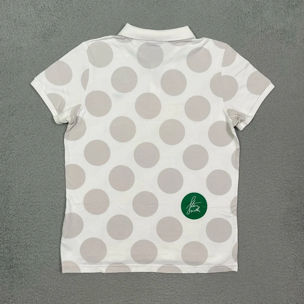 RARE‎ Adidas stan smith polka dot polo shirt